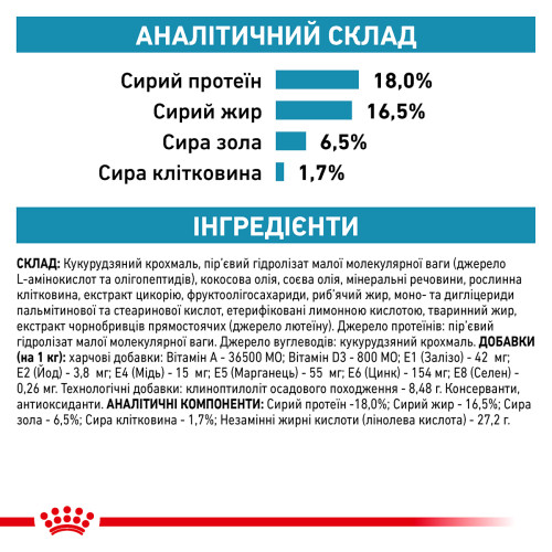 Сухий корм для дорослих собак з харчовою гіперчутливістю ROYAL CANIN ANALLERGENIC DOG (домашня птиця), 3 кг